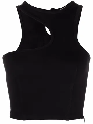 Asymmetric Halterneck Top