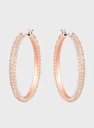 Stone Pierced Earrings