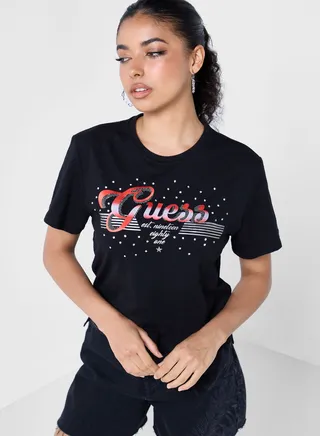 Crew Neck Logo T-Shirt