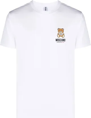 logo-print cotton T-shirt