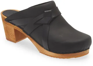 Manuella Leather Clog