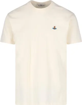 Vivienne Westwood Orb Embroidered Crewneck T-Shirt