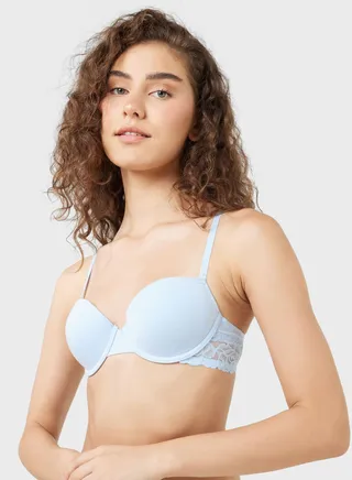 Plunge Neck Bra