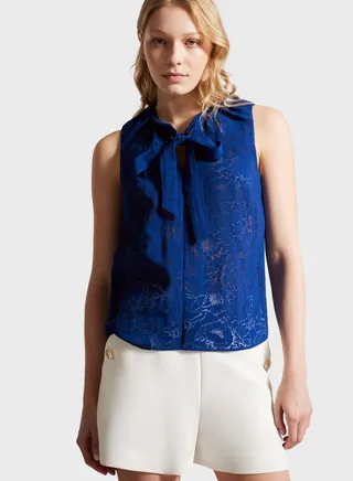 Tie Detail Top