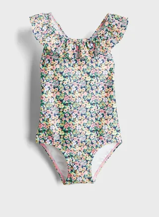 Kids Frill Trimmed Swimsuit