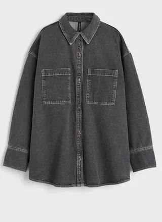 Oversized Denim Shirt