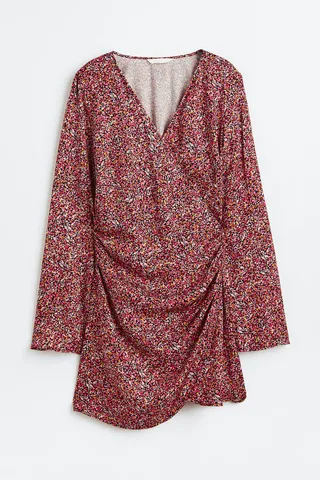 Gathered Bodycon Dress