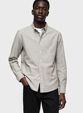 Button Down Regular Fit Shirt