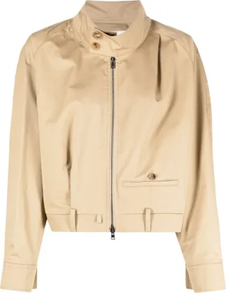 Trouser-Motif Bomber Jacket