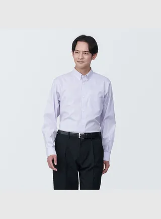 Non-Iron Button Down Collar Long Sleeve Shirt