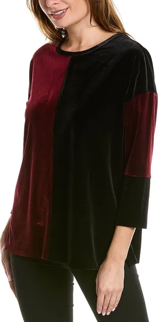 Jones New York Dolman Colorblock Tunic