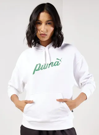 Essential+ Blossom Script Hoodie