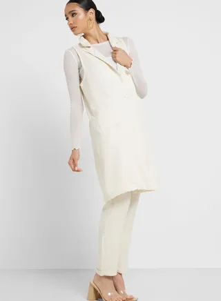 Sleeveless Tunic And Pant Set