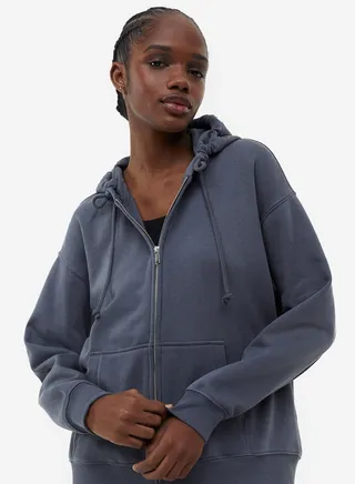 Drawstring Pocket Detail Hoodie