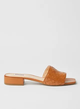 Landon Di Weave Slip-On Flat Sandals