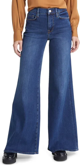 Le Palazzo Wide Leg Jeans