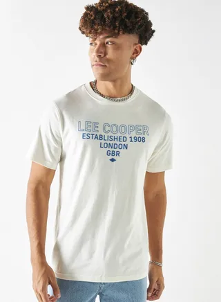Slogan Crew Neck T-Shirt