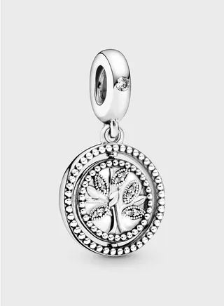 Spinning Family Tree Dangle Charm