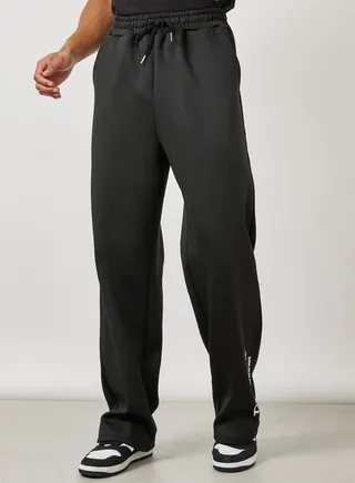 Slogan Print Relaxed Fit Jogger