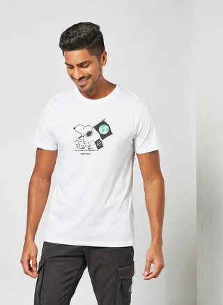 Snoopy Print T-Shirt