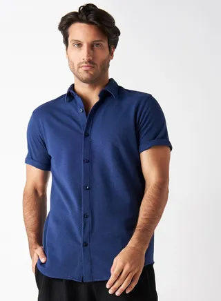 Textured Regular Fit Shirt