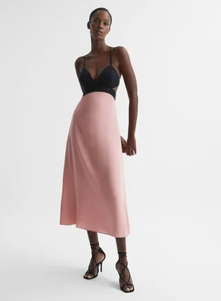 Strappy Cut Out Detail Dress