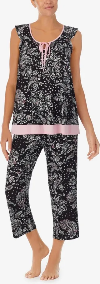 Ellen Tracy Women's Cap Sleeve Pajamas Set