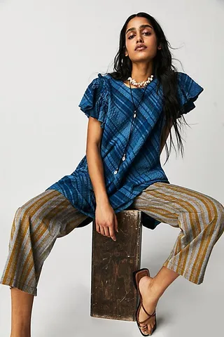 Yara Madras Mini Dress by Free People