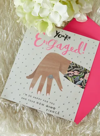 Engagement Ring Card