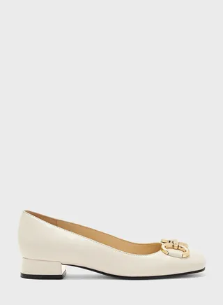 Pointed Toe Low Heel Pumps