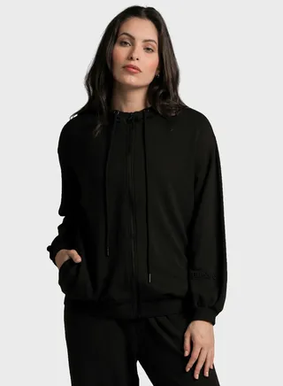 Dotty Zip-Through Hoodie