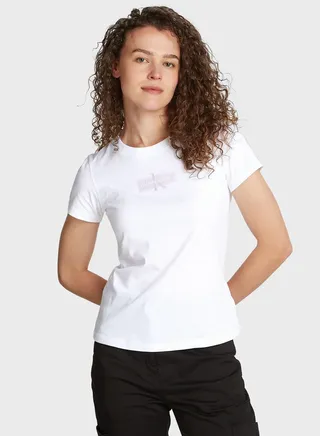 Crew Neck Logo T-Shirt