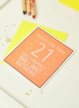 21 Properly Brilliant Birthday Card