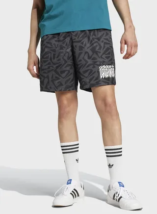Aop Logo Shorts