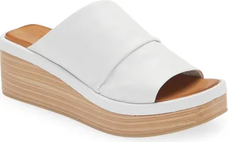 Larch Platform Wedge Slide Sandal