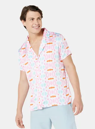 Abstract Print Shirt