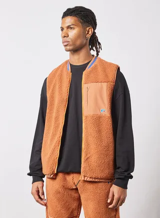 Kelsy Zip Thru Sherpa Gilet
