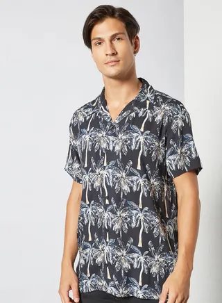 Palm Print Shirt