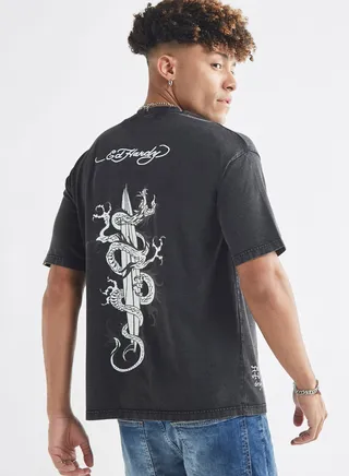 Graphic Crew Neck T-Shirt