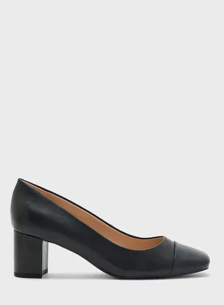 Pointed Toe Low Heel Pumps