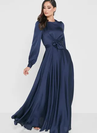 Crosssed Front Detail Dress