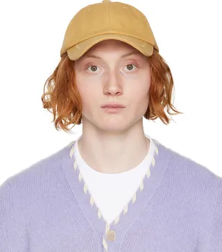Jacquemus Beige Le Raphia 'La Casquette Jacquemus' Cap