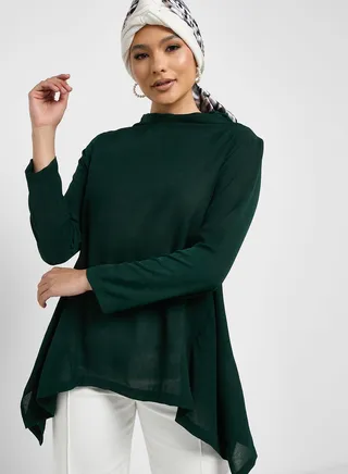 Cowl Neck Relaxed Top