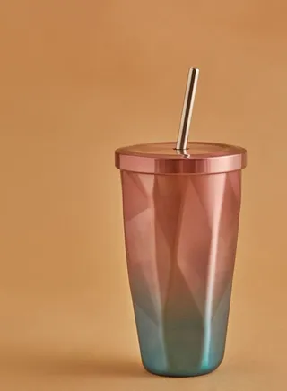 Ombre Geometric Sippy Cup