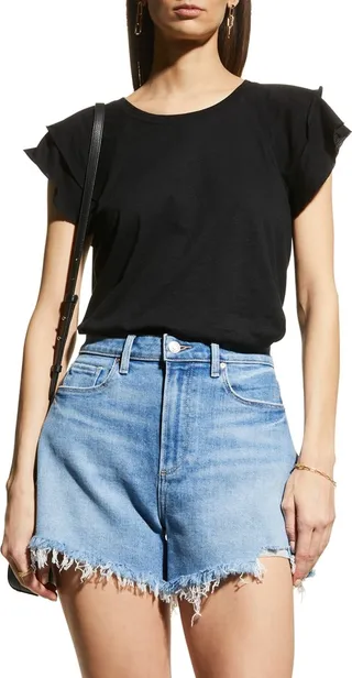 Linnea Flutter-Sleeve Tee