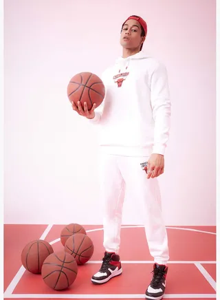 Man NBA Chicago Bulls Knitted Jogger
