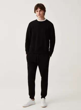 OVS Grand&Hills Plush Joggers With Drawstring