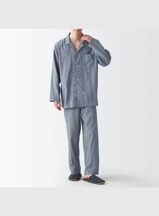 Side Seamless Double Gauze Pajamas