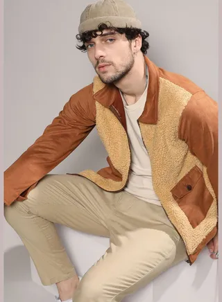 Color Block Jacket