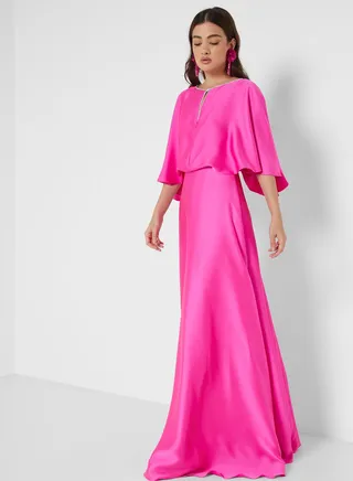 Flared Sleeve Dress